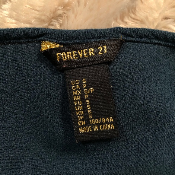 Forever 21 Studded Long-Sleeve Peasant Blouse - Picture 8 of 8